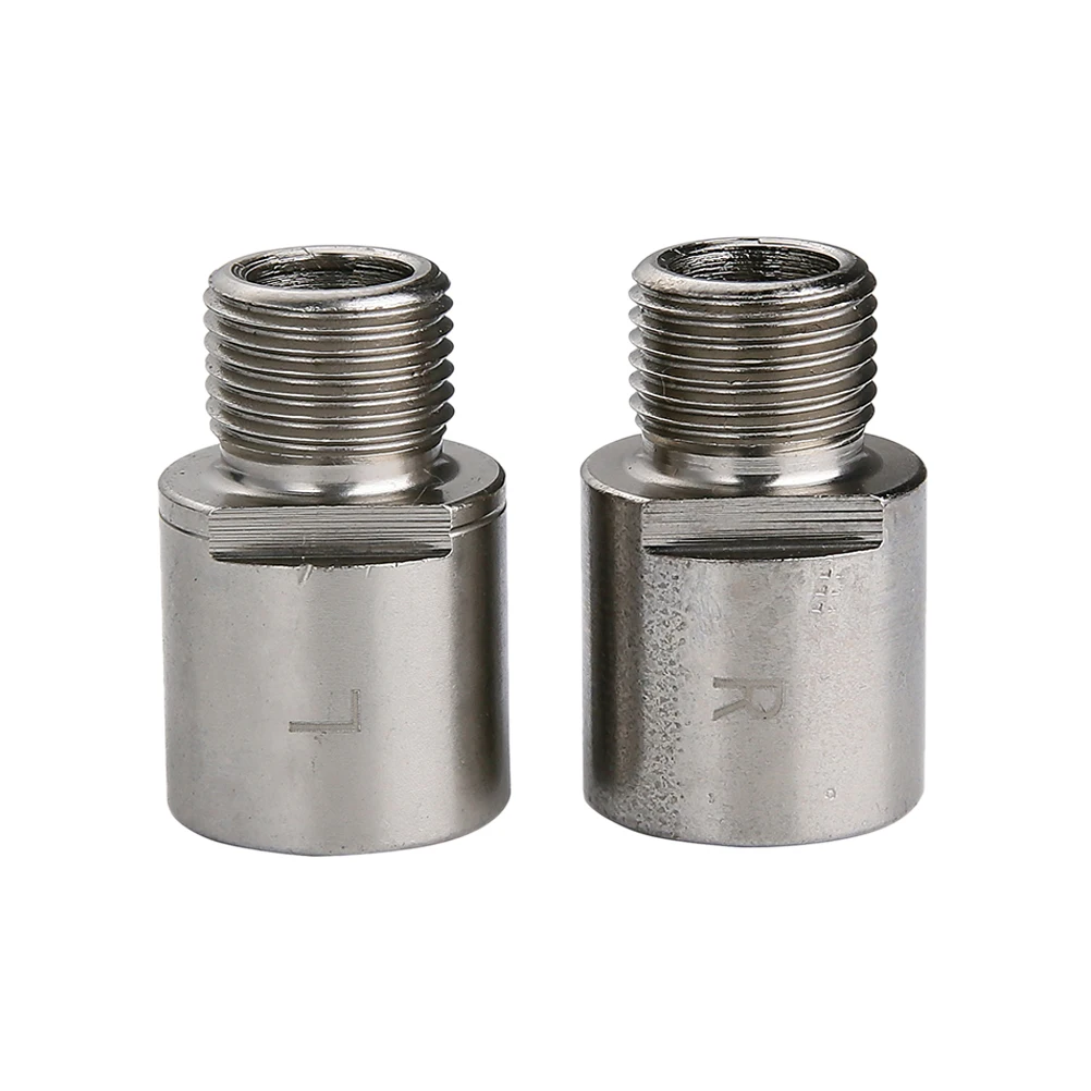 

Bike Pedal Extender 9 16 Inch Spacer Lengthen Position Steel Extension Adapter Prevent Knee Strain Rubbing Rear Tire Frame
