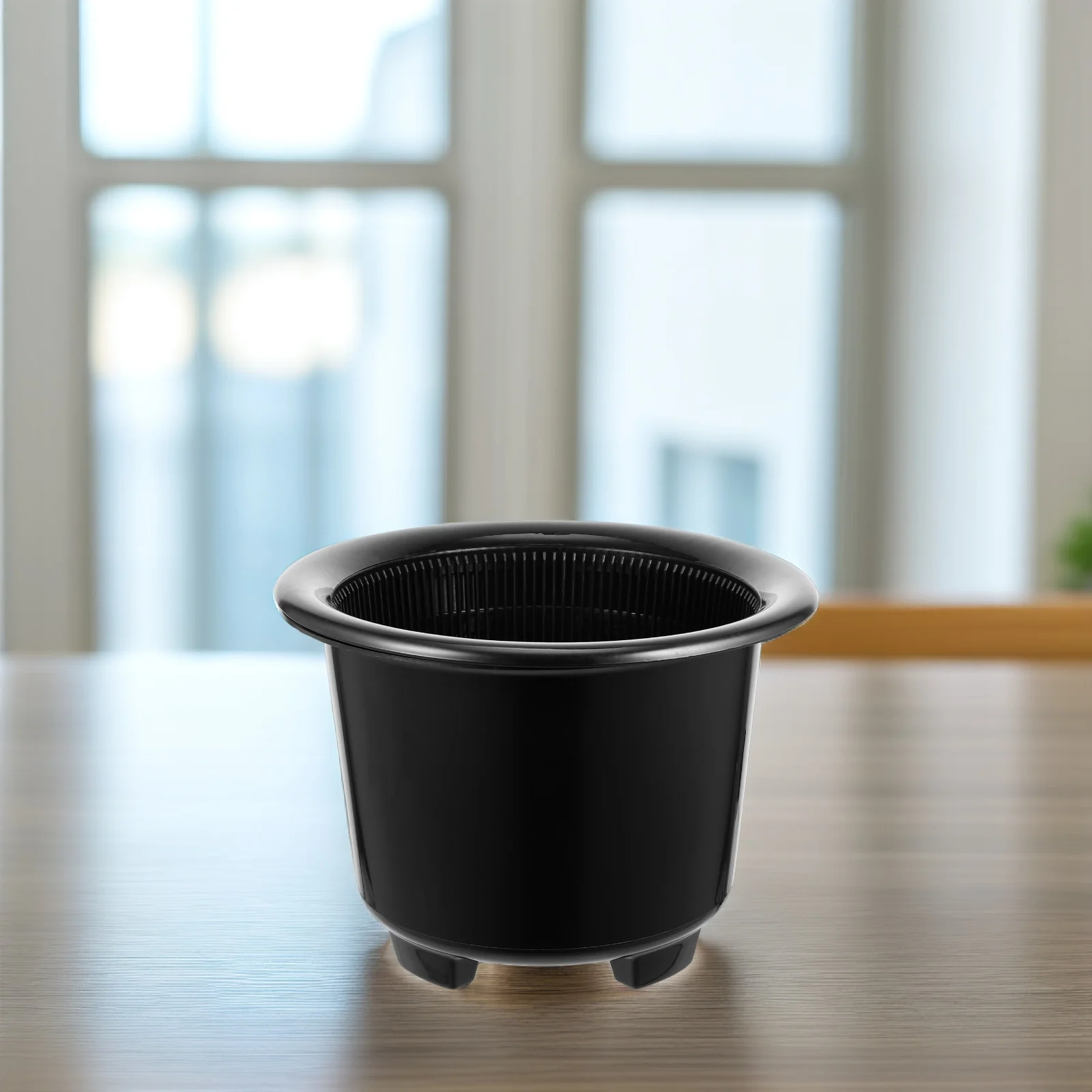 

1Set Double Layer Plastic Flower Planting Pot Multipurpose Durable Planter Orchid Propagation Pot Indoor Garden Decoration