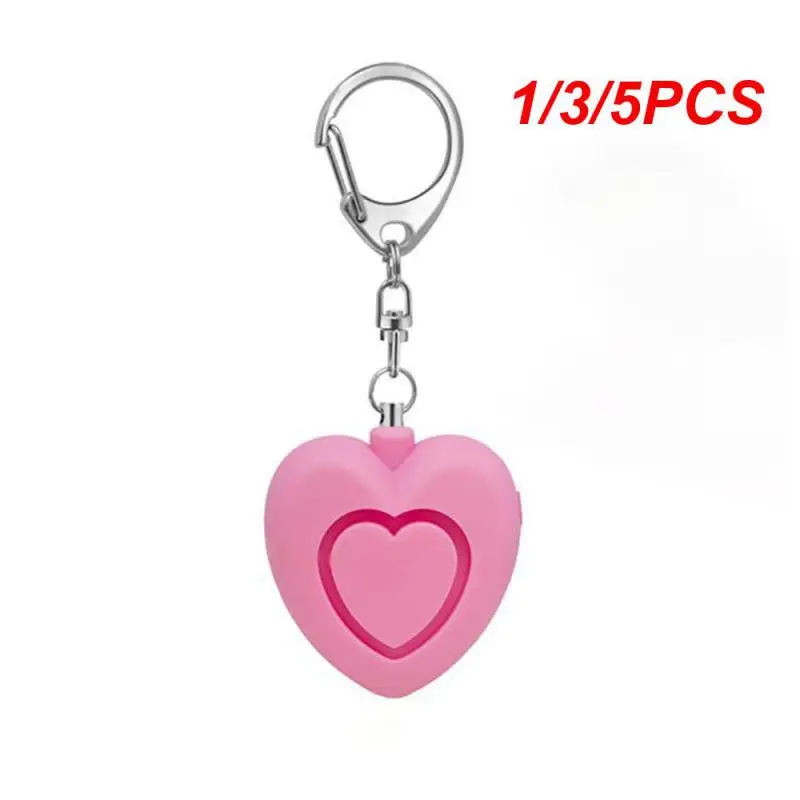 

1/3/5PCS Portable Emergency Women Security Alarms Self-Defense 130 DB Decibels With LED Light Safety Key Chain Pedant