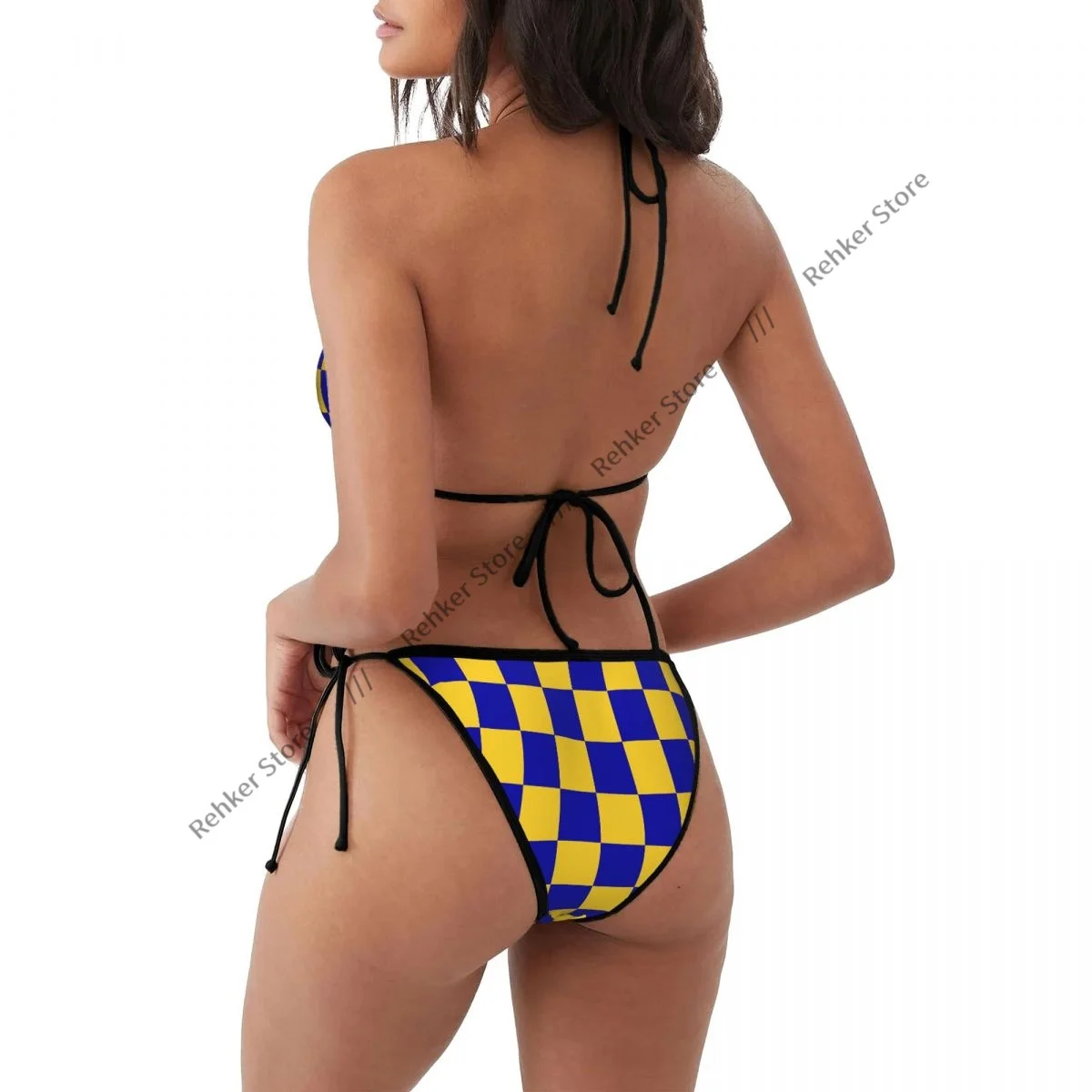 Femme maillot de bain Sexy Bikini ensemble maillots de bain drapeau de Surrey deux pièces maillot de bain