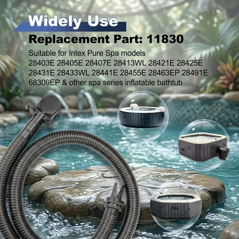 For Intex Inflation Hose Adapter for Spa Models 28461 28462 28403E 28405E 28407E 28413WL 28421E 28425E 28431E 28433WL