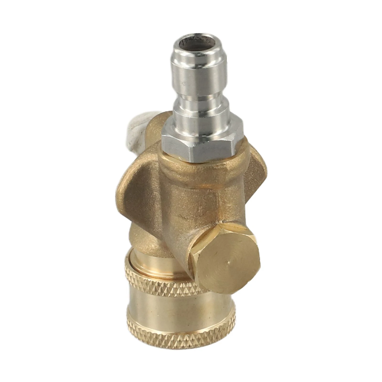 Efficient Cleaning 360 Degree Pivoting Coupler Pivoting Cleaning Nozzle Alloy Material Must-have Cleaning Tool