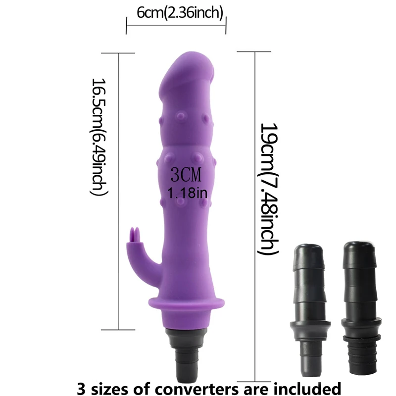 Silicone Fascia Gun Massage Head, roxo, vários usos, incluindo três interfaces, usado para Fascia Gun, 1pc