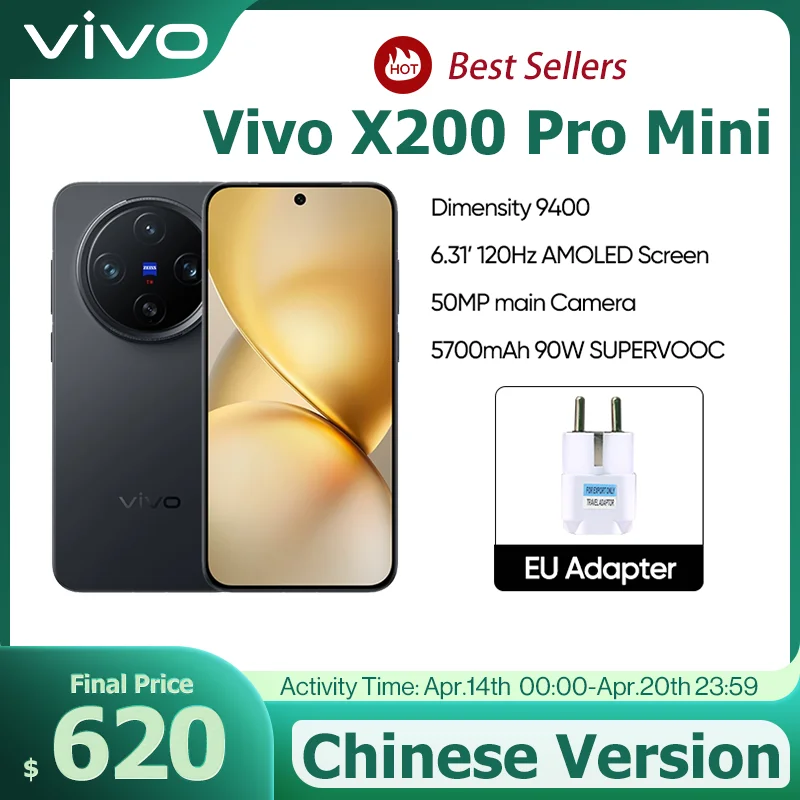 New Vivo X200 Pro Mini Mobile Phone 6.31
