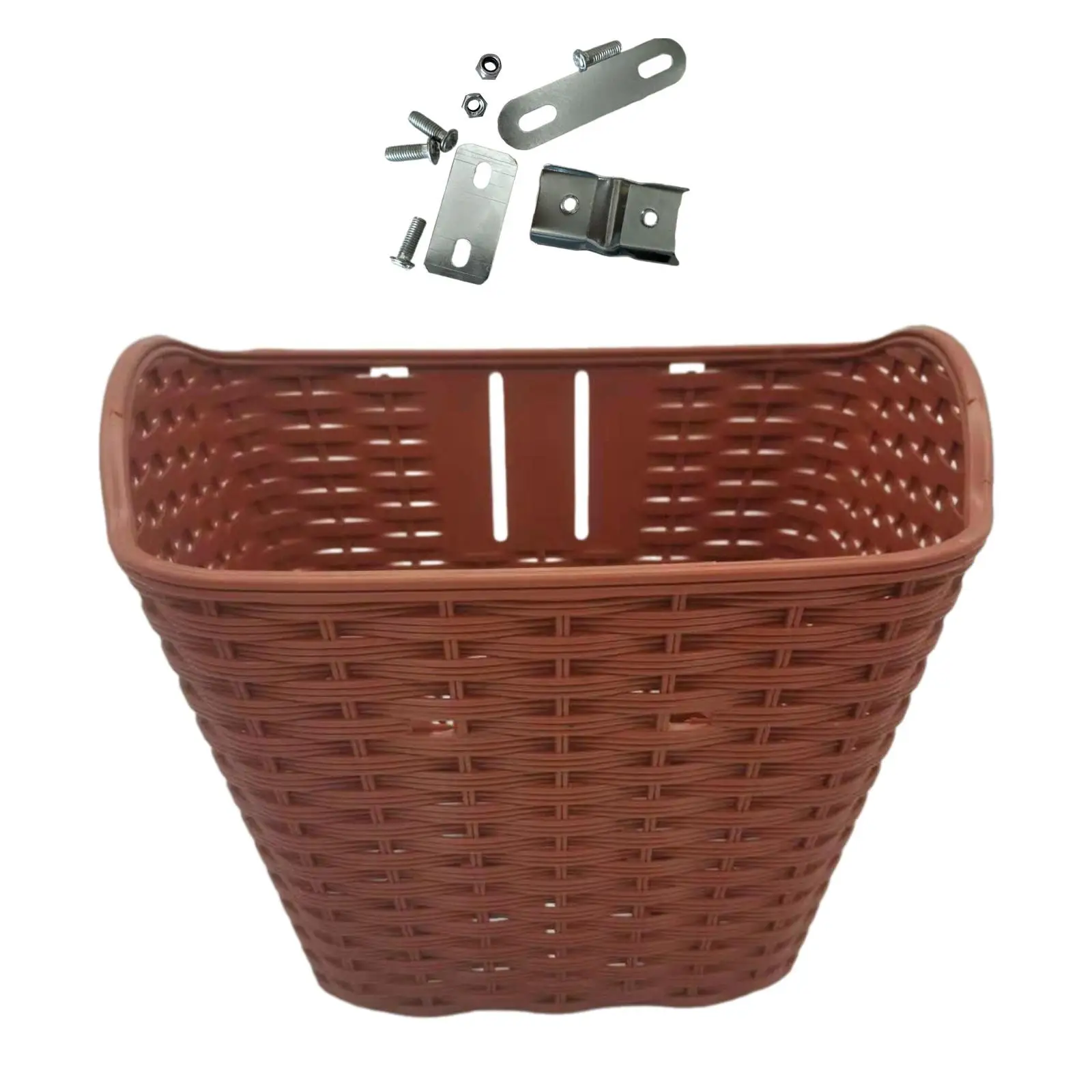 

Bike Basket,Handlebar Basket,Easy to Install and Clean,Vintage Design Hanging Basket,Front Bicycle Basket,for Most Adult Bikes