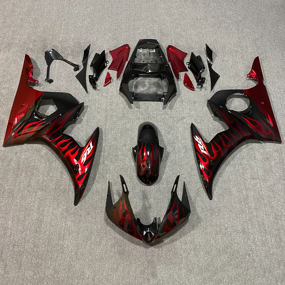 Full Surround Fairing Conversion Kit For Yamaha YZF R6 2003 2004 2005 Motorcycle Fairing Accessories Body Trim Housing Set