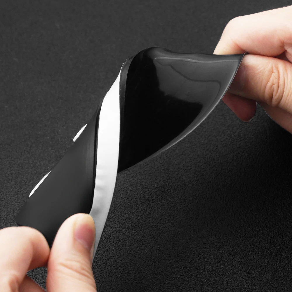 سيليكون سيارة مرآة الرؤية الخلفية غطاء للمطر الشمس قناع المطر الحاجب ملصق لشركة هيونداي N شعار خط سوناتا توكسون أزيرا إلنترا كونا