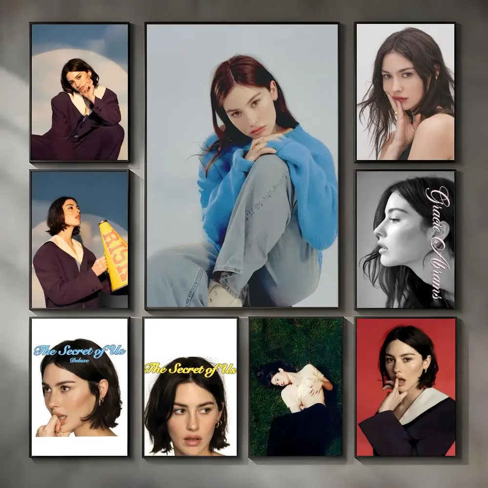 Gentle Pop Singer G-Gracie Abrams The Secret Of Us Poster Modern Interior Wall Decor & Trendy Home Highlights