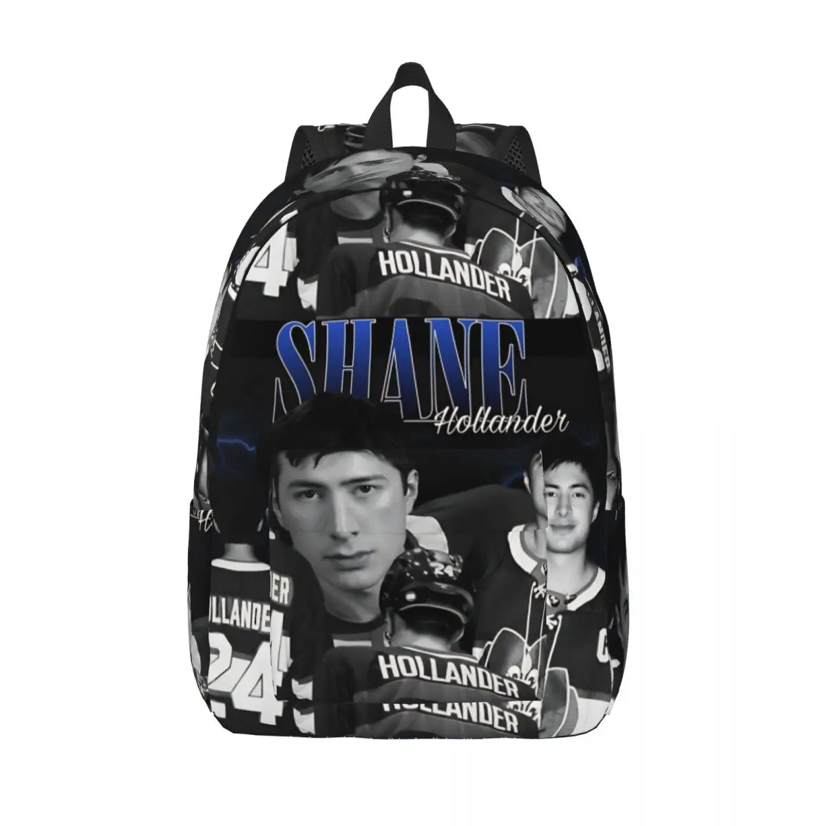 

Shane Hollander Heated Rivalry Vintage Backpack for Men Women Casual High School Business Daypack College Canvas Bags Outdoor