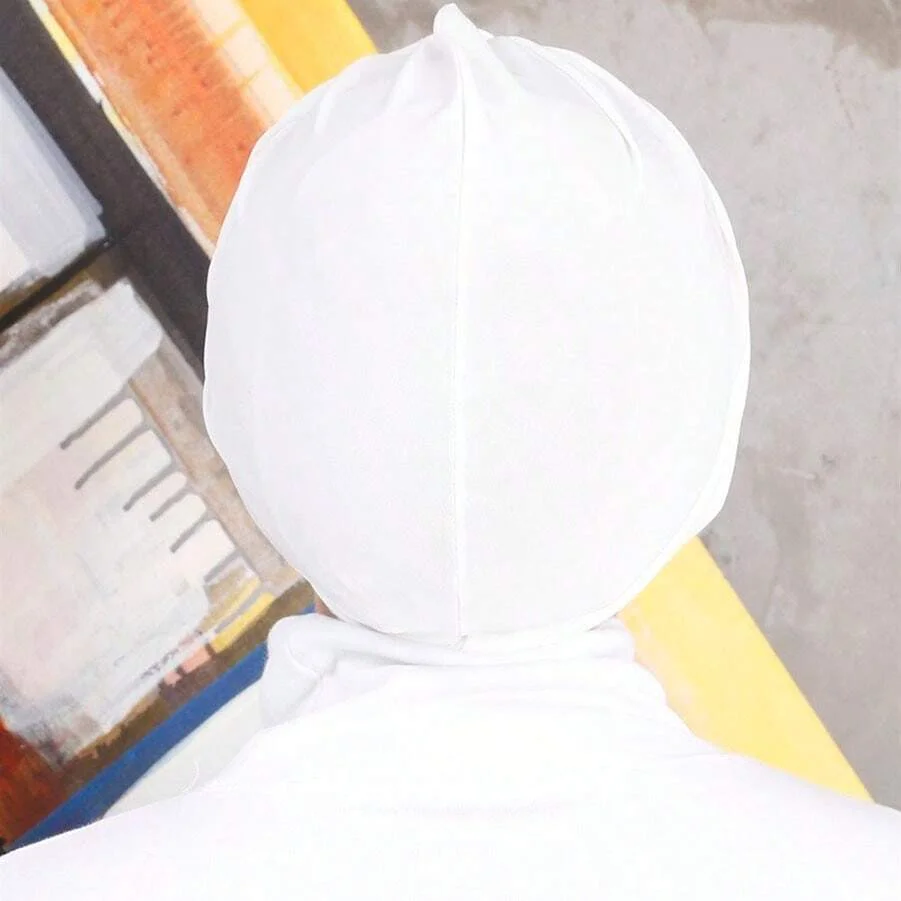 Turban Instantané artificiel astique Doux pour Femme, Casquette Hijab Intérieure, Chapeau Musulman, Écharpe de Sauna, Solide, Document, Bonnet Chimio