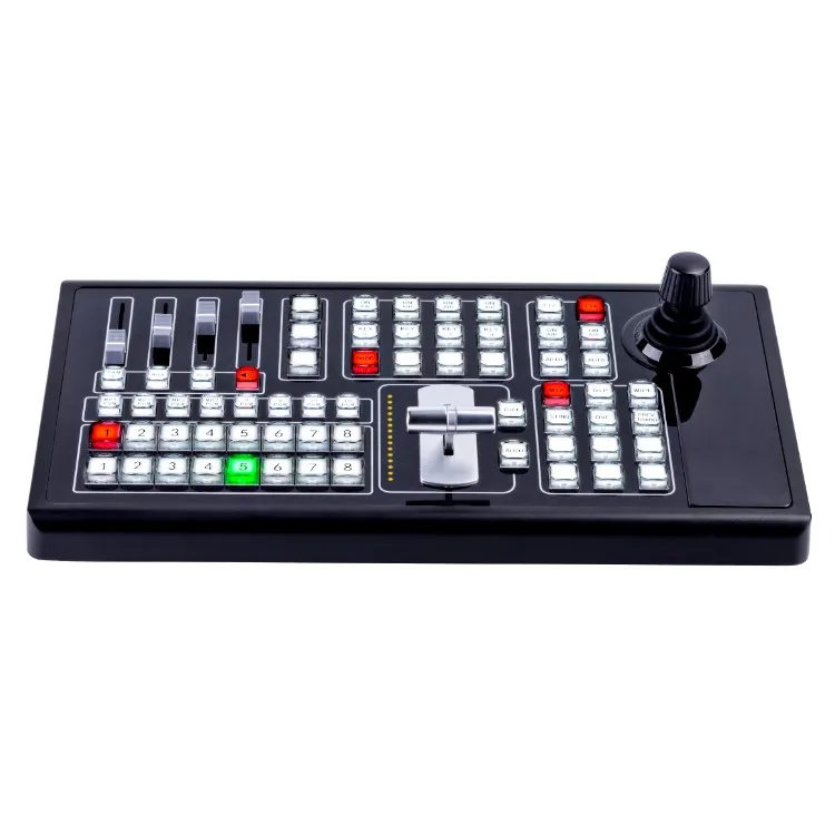 Factory Direct Sales Shenzhen Xiaolong Electric Smc75 Control Keyboard VMIX System Director Switcher Switching Panel