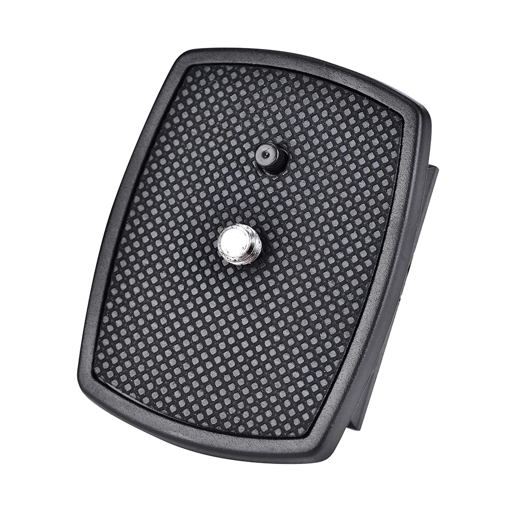 Liberação rápida placa braçadeira para DSLR SLR câmera, tripé cabeça adaptador, câmera digital