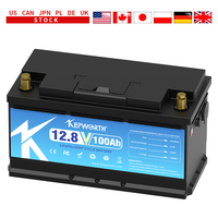 KEPWORTH EU Stocks 12V 100Ah 300Ah LiFePO4 Lithium Iron Phosphate Battery perfect for RV Campers Solar Golf Carts Marine