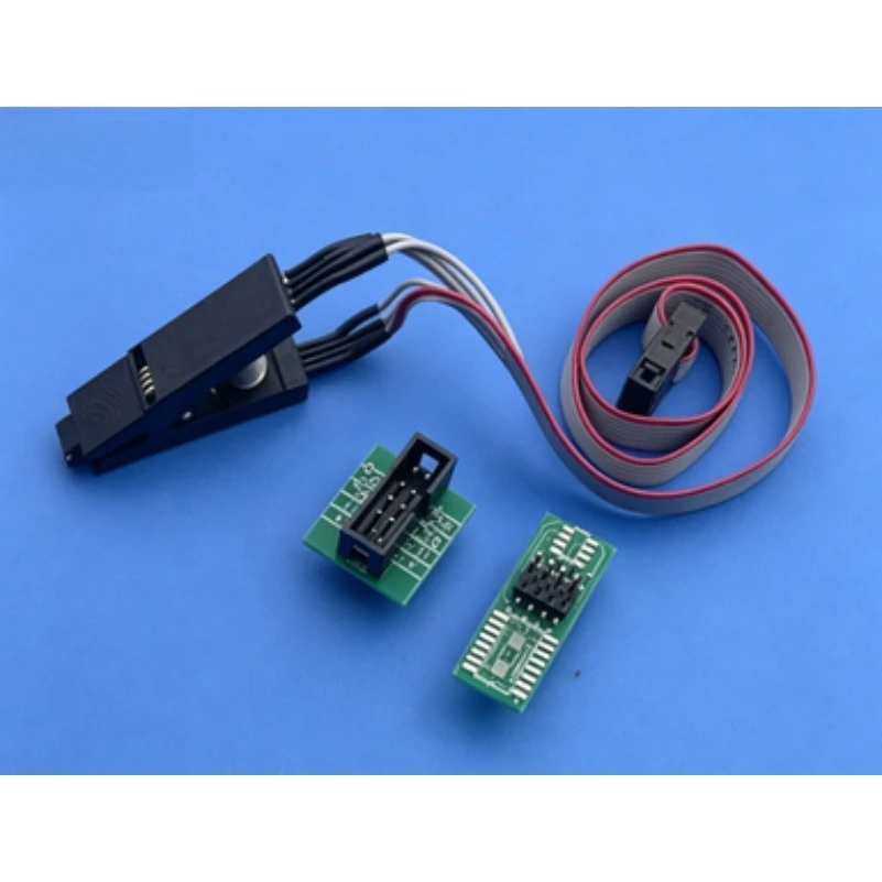 FOR Wide and narrow body universal SOP8 to DIP8 test burning clip main board BIOS chip 8 feet free disassembly programming