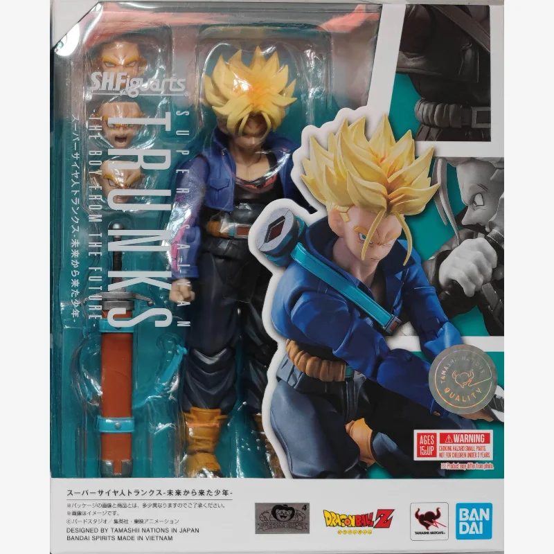 

Bandai SHF Dragon Ball Super Super Vegeta Super Trunks Movable Figurine Collectible