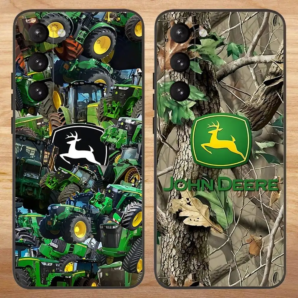 

GREEN D-DeerS J-JohnES Phone Case For Samsung S 25,24,23,22,30,21,10,9,Ultra,Plus,Lite,FE,4G,5G Black Silicone Soft Case