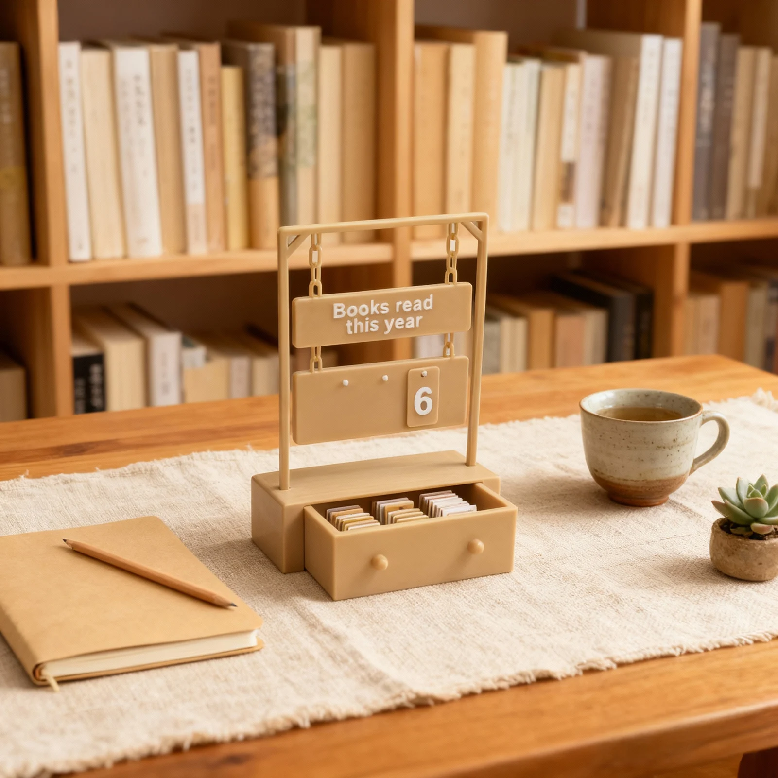 عداد كتب معلق مع أداة عد بطاقات مكونة من 30 رقمًا لتنظيم تخزين الرف بحجم صغير لاستخدام مكتبة المكتب المنزلي #3
