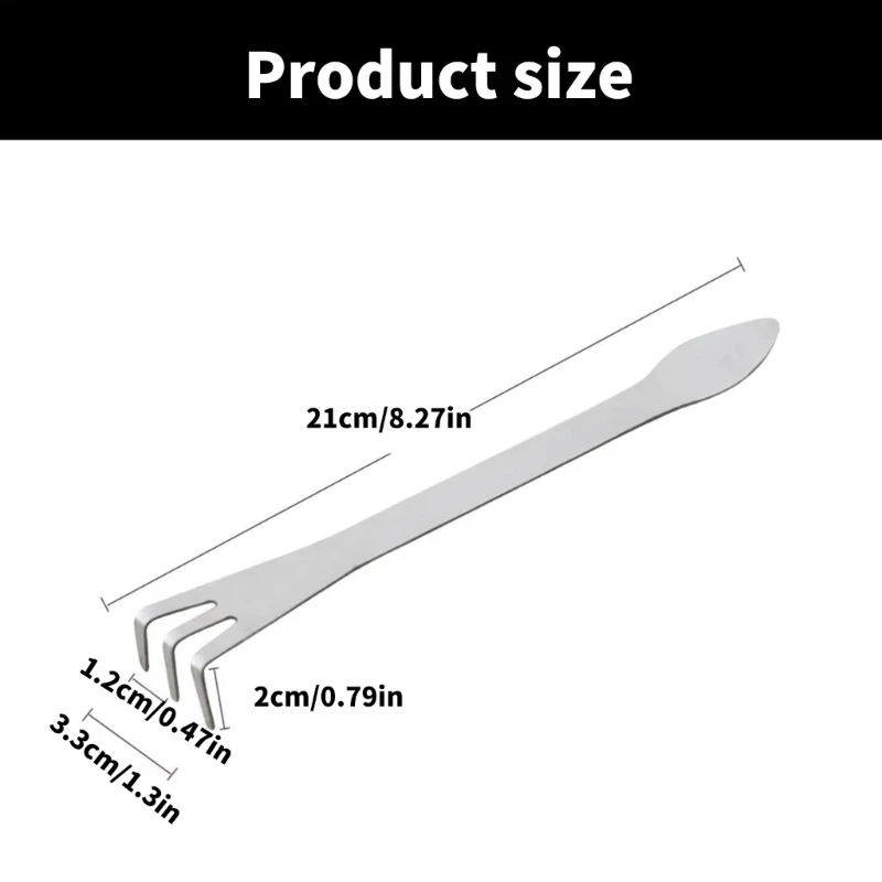 652f Stahlwurzel Rakes bequeme Grip Bonsai Rakes einfach für eine effiziente Bonsai -Pflege