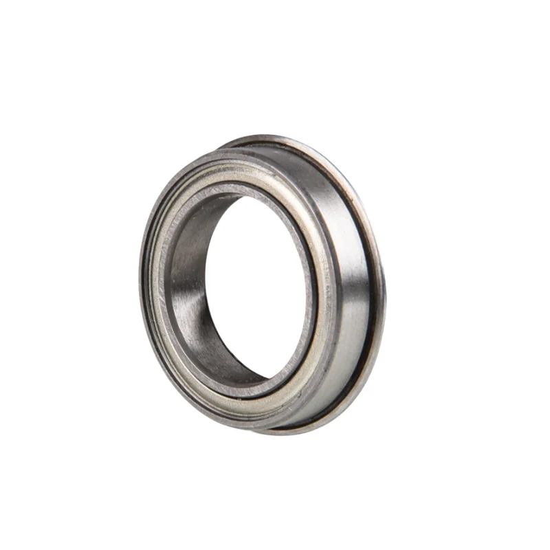 50pcs Flanged bearing  F6701ZZ 12*18*4mm shielded flange thin wall deep groove  ball bearings F6701 -2Z 12x18x4 mm