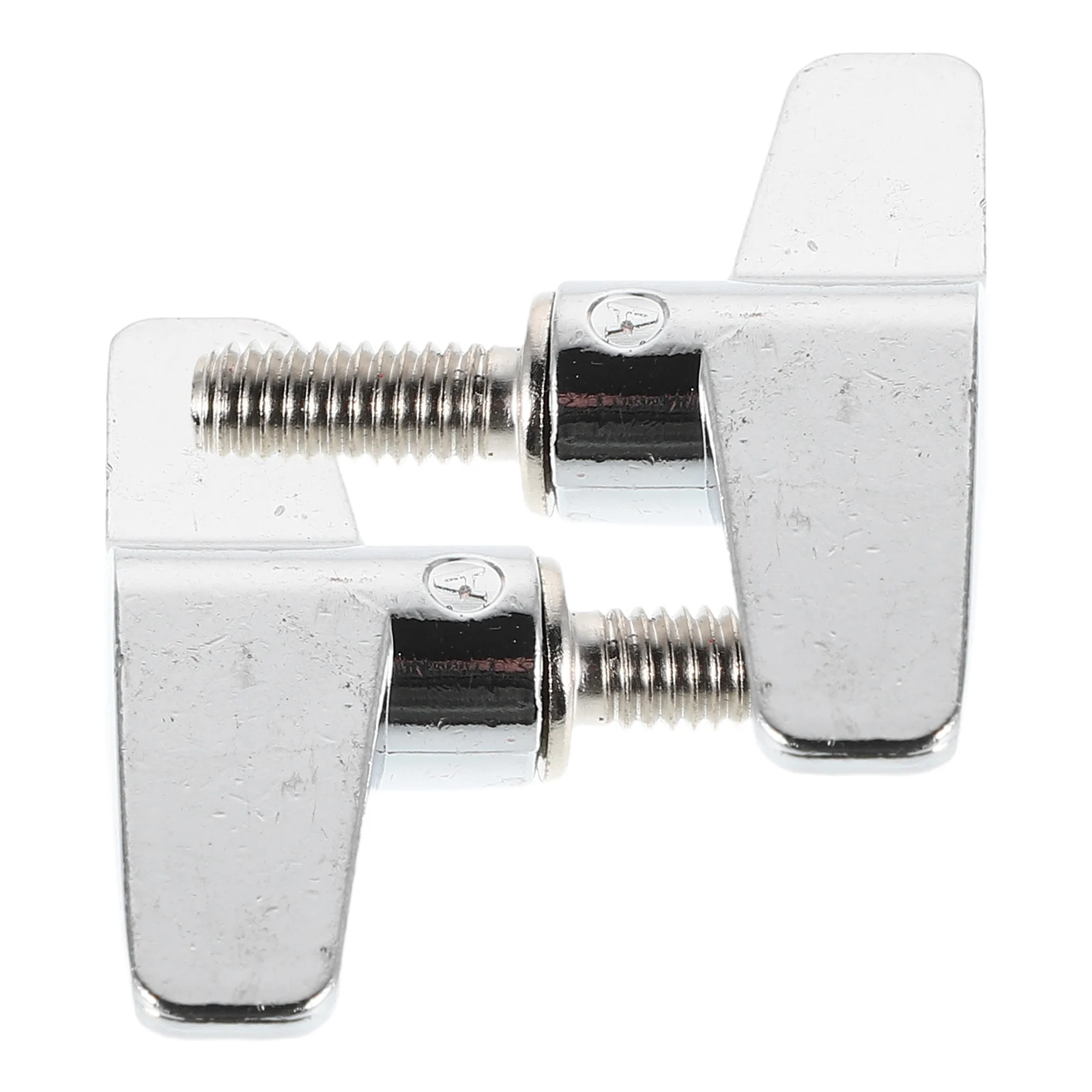 2 Pcs Drum Cymbal Knob Stand Replacement Nut Wing Screw Nuts Accessories Hardware Repair Tool