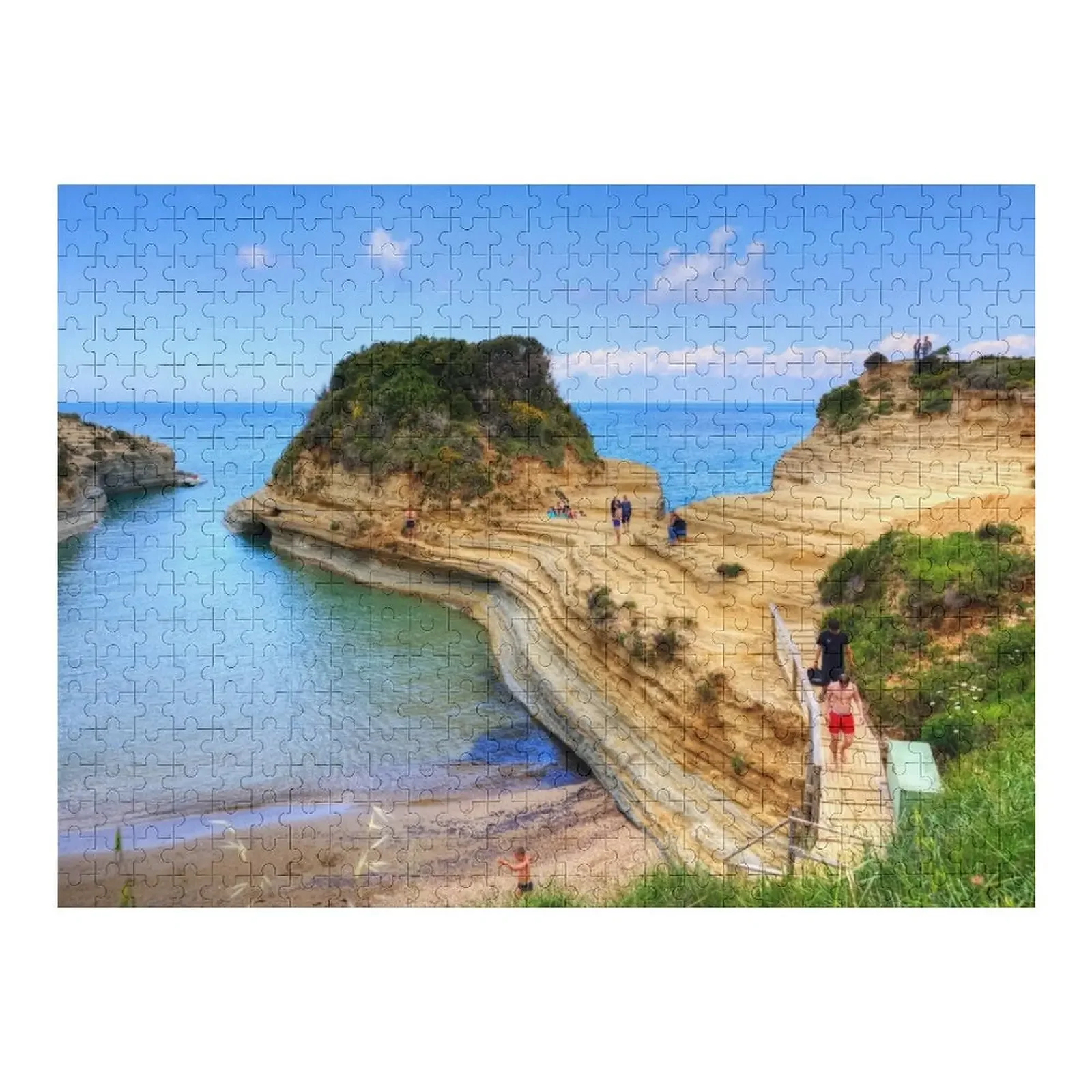 

Canal d'Amour Jigsaw Puzzle Anime Wooden Jigsaws For Adults Custom Kids Toy Puzzle