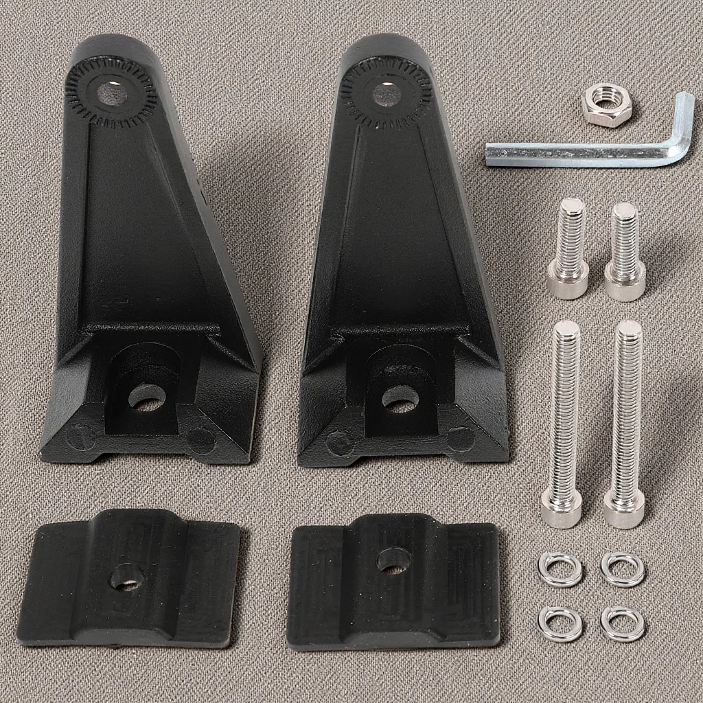 

Универсальные кронштейны для бокового крепления световых балок на грузовик, система крепления на высоких опорах с резиновыми накладками, два варианта монтажа, защита от перегрева