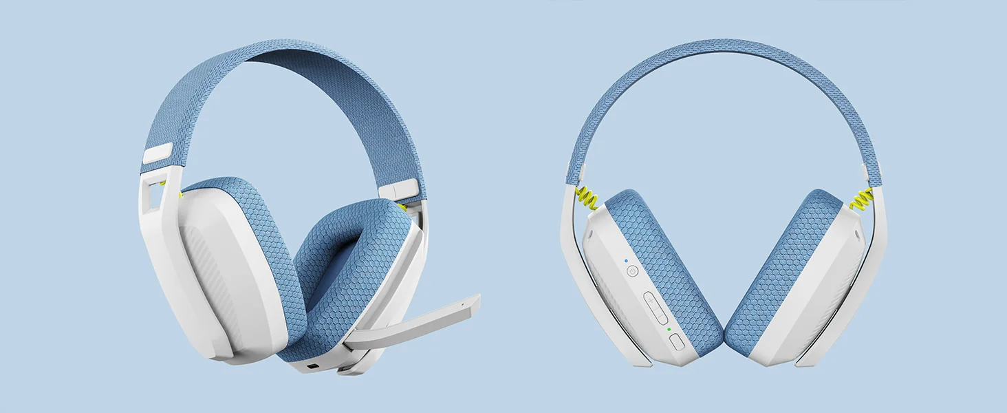BINNUNE BW06 Bluetooth-Headsets Gamer mit Mikrofon, kabellos, 2,4 GHz, Gaming-Kopfhörer mit Mikrofon für PS5, PS4, PC, Mac, Playstation – Detail 10