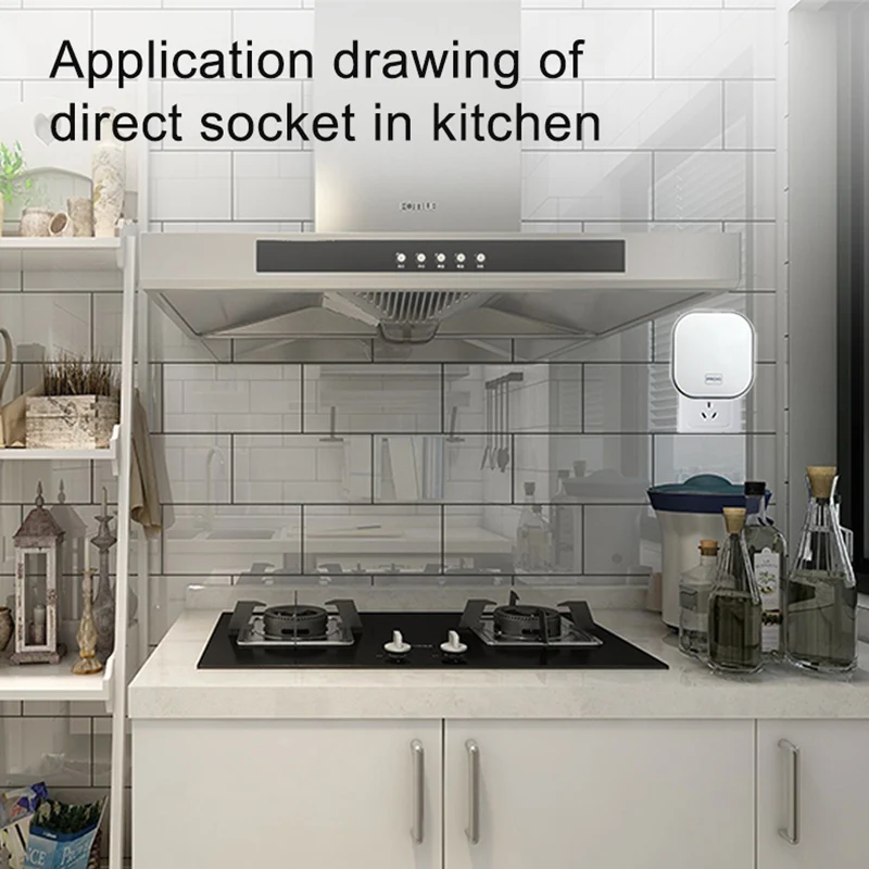 واي فاي CH4 مستشعر تسرب الغاز الطبيعي كاشف أول أكسيد الكربون CO صفارة الإنذار سلامة المطبخ المنزلي والحماية تويا الحياة الذكية