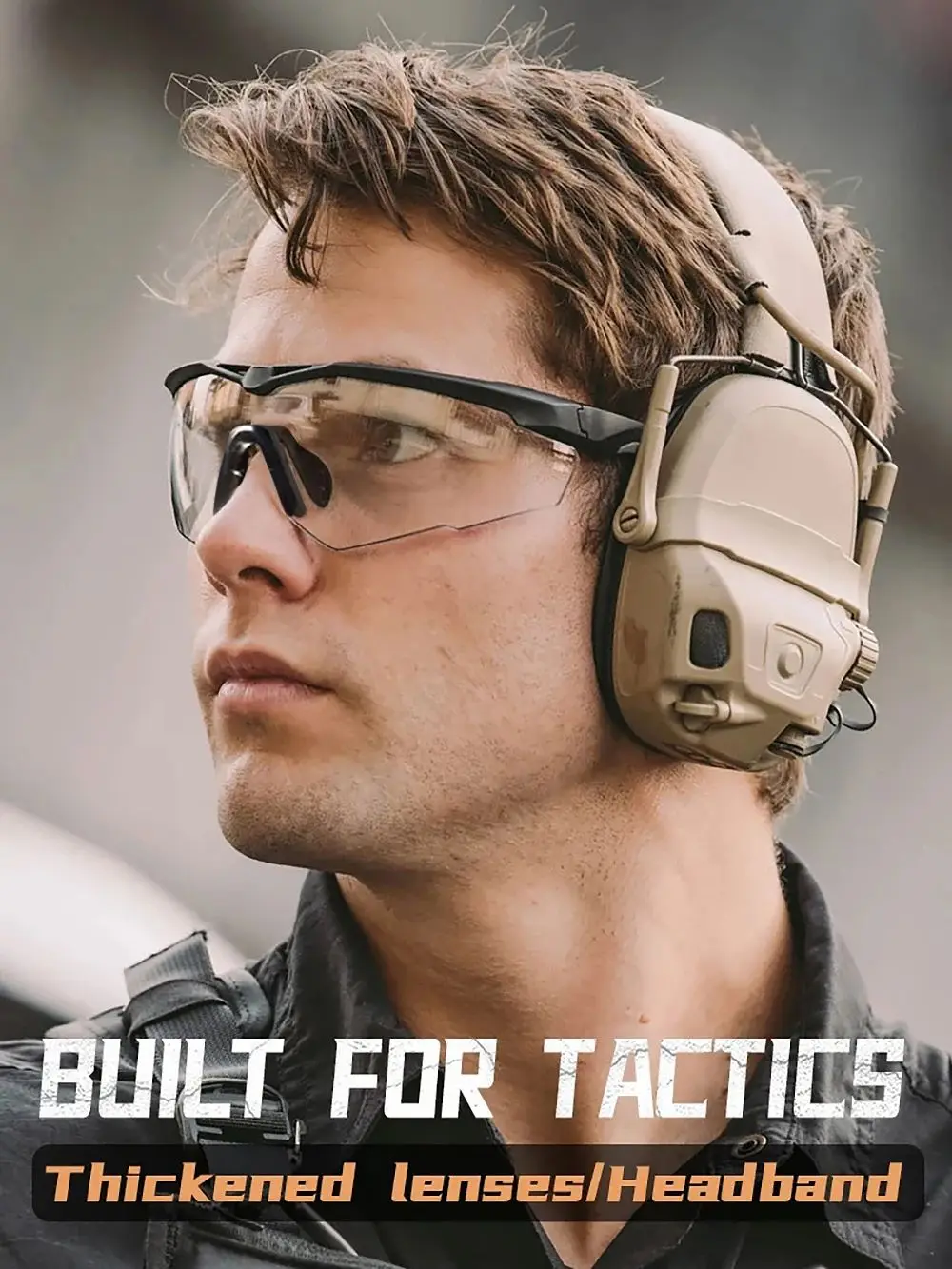 Ensemble de lunettes tactiques coupe-vent et anti-poussière CS, lunettes de soleil pare-balles pour tir militaire, lunettes d'alpinisme pour moto