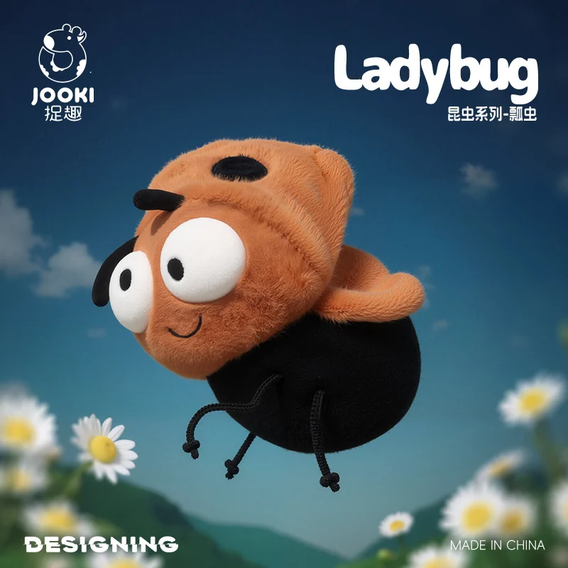 

17cm Ladybug Plush Toy Creative Cartoon Mini Insect Animal Doll Soft Stuffed Toys Kawaii Room Decor Kid Xmas Gift