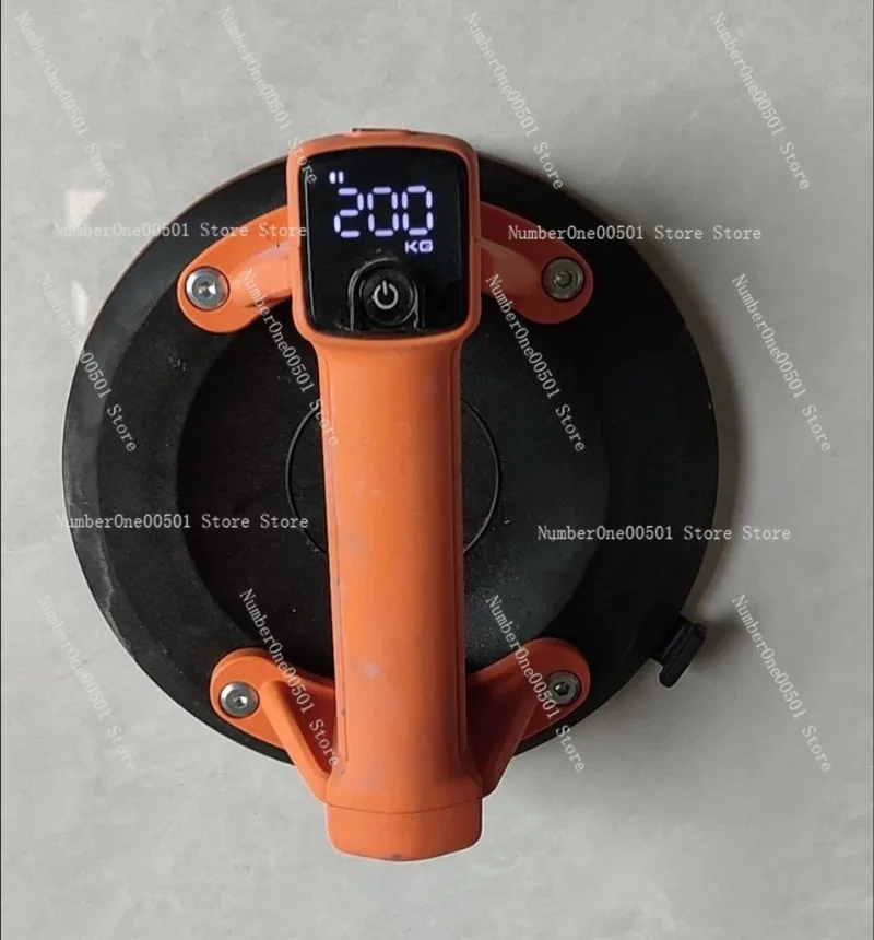 P618B Electric Vacuum Suction Cup Auto Air Replenish Heavy Duty Tile Glass Lifter 200mm