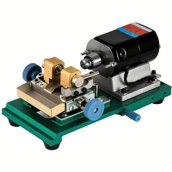 Máquina Perforadora de Perlas para Joyería Pequeña, para Perforar Agujeros en Jade y Joyería Budista, Torno Pequeño para Trabajar la Madera