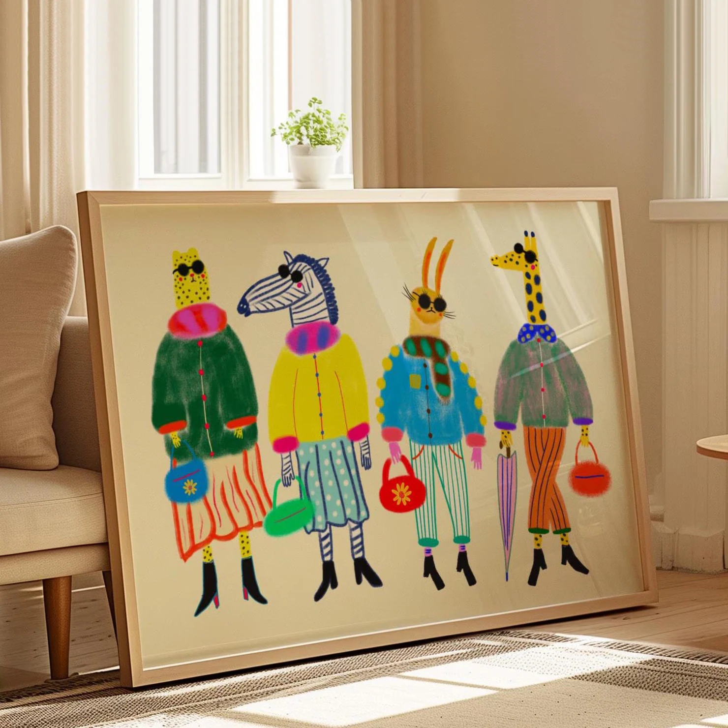 

Fashion Week Art Prints Home Decor Kitchen Bedroom & Living Room Gifts Housewarming Gifts Illustrations Girls Birthdays Colorful