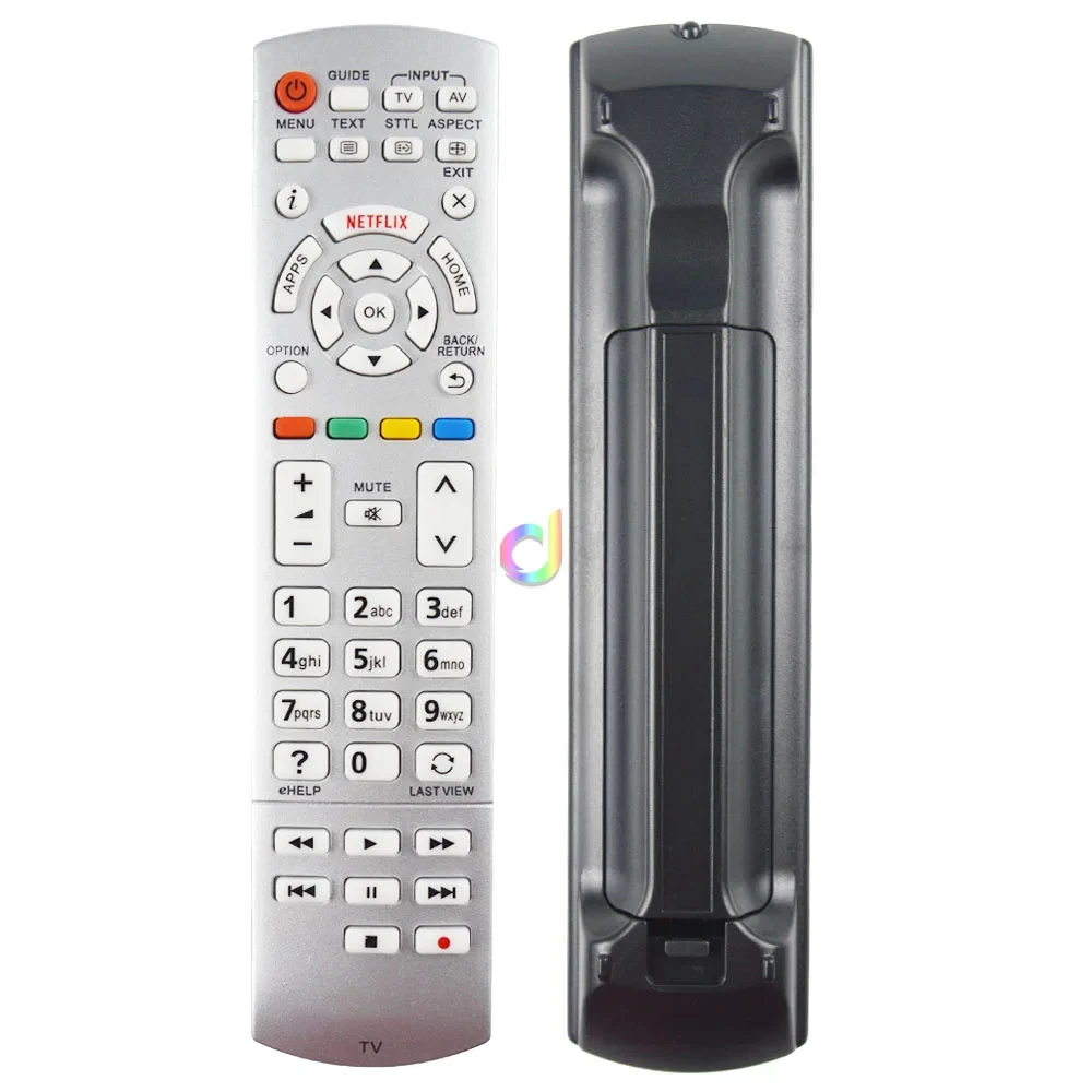 3D TV Remote Control Replacement for Panasonic N2QAYB001010 N2QAYB000842 N2QAYB000840 N2QAYB001011