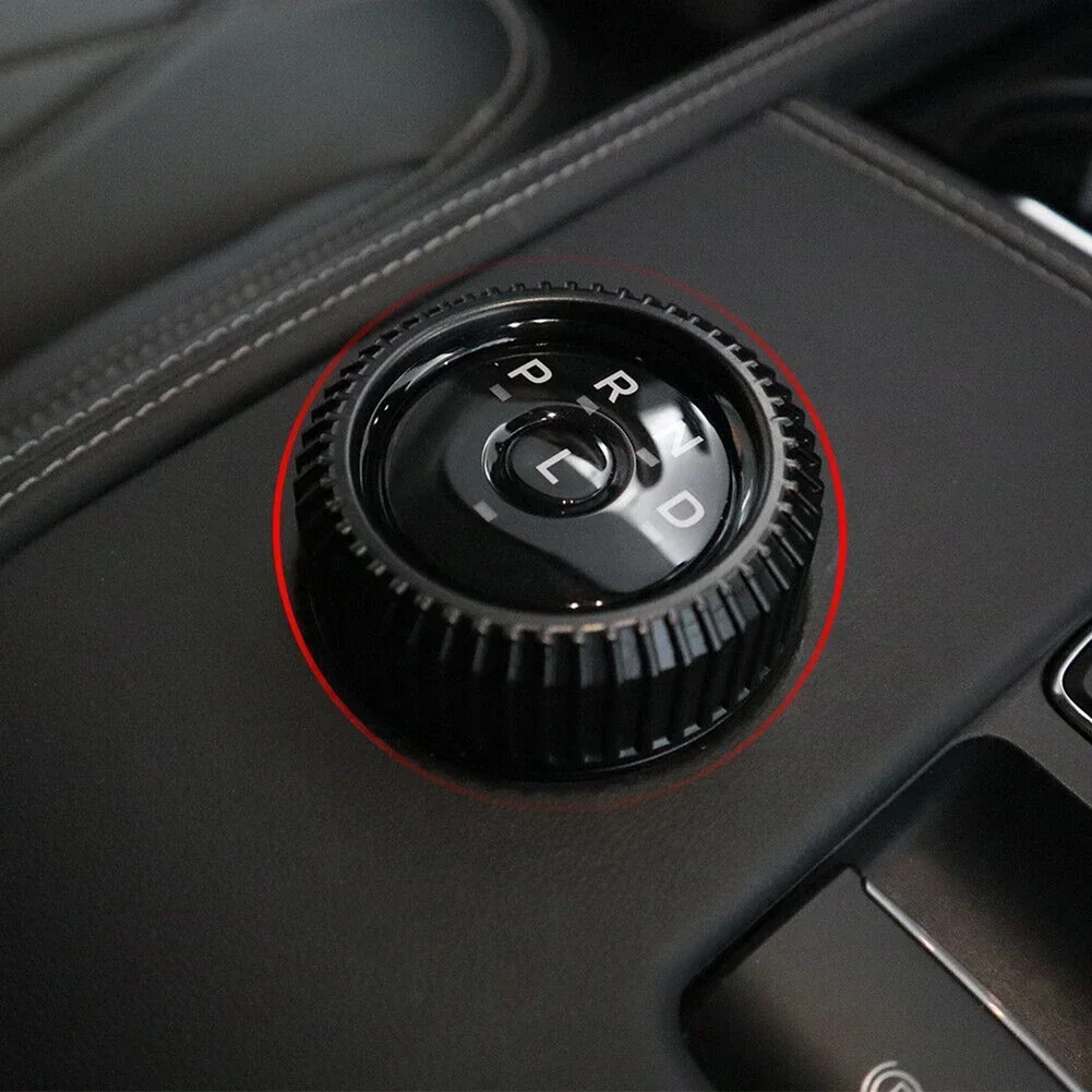 Car Radio Volume Control Knob Switch Button KnobCover Set Zinc Alloy Protector Interior Accessory For-Mustang Mach E 2021-2023