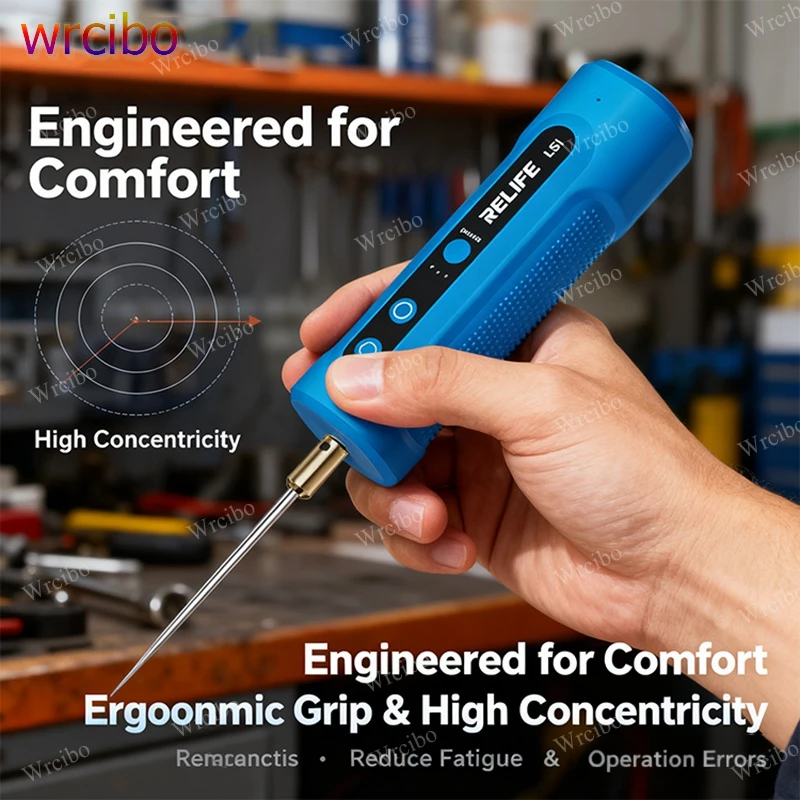 

RELIFE LG1 Intelligent Glue Remover, 3-Speed Forward Reverse,2000mAh Battery, for Curved Screen Phone Repair OCA Glue Cleaning