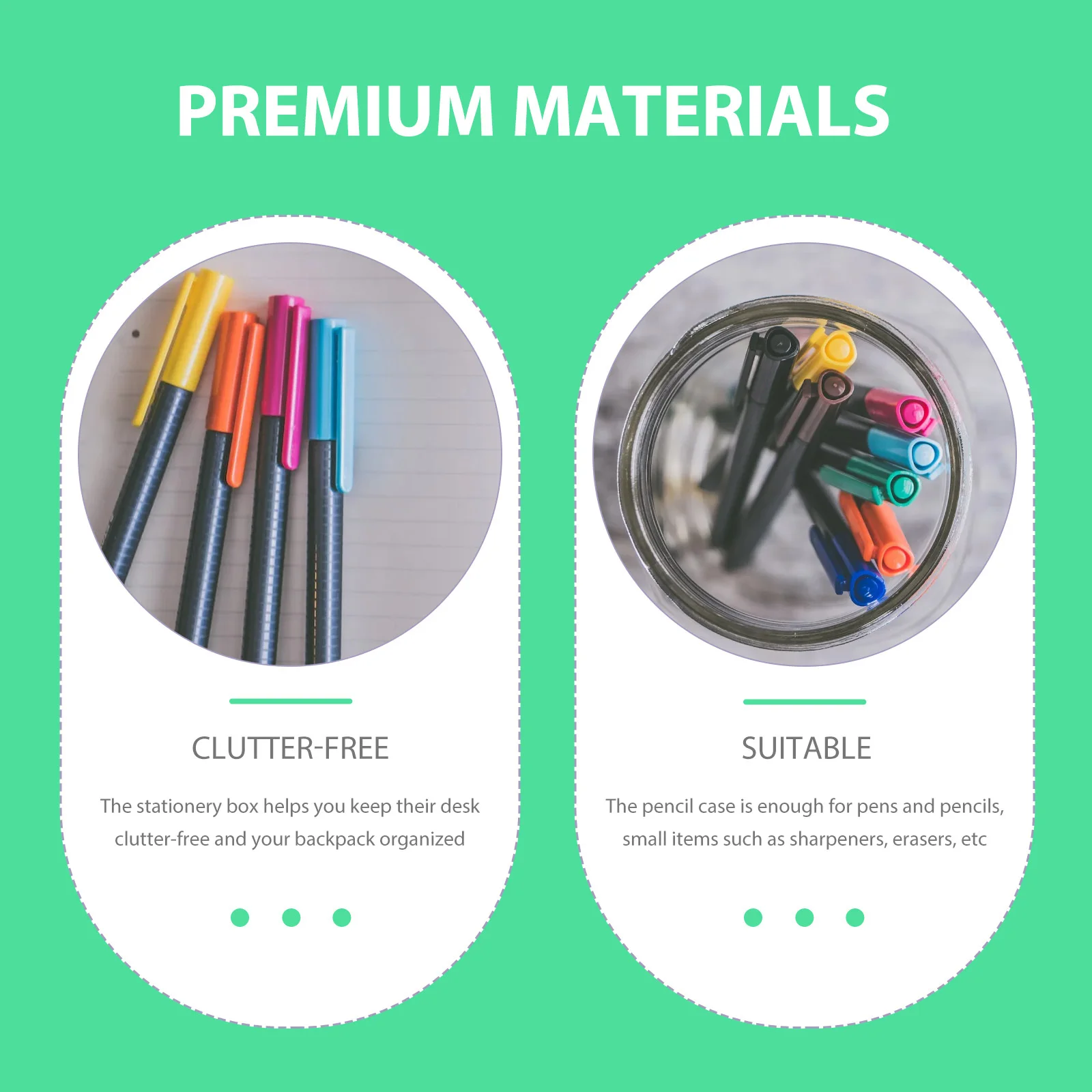 

Portable Large Capacity Plastic Pencil Case Sketch Stationery Storage Box Pen Container Organizer Box Pencil Case