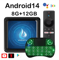 Q17 Android14 TV Box Top Box Media Player Smart 8K ATV Smart TV Box Q17  Allwinner H313 8GB 32GB 64GB 128GB Voice Remote Control