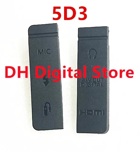 High-quality USB/HDMI-compatible DC IN/VIDEO OUT Rubber Door Bottom Cover For Canon EOS 5D 5D2 5D3 5D4 6D 7D 40D 50D 70D 400D