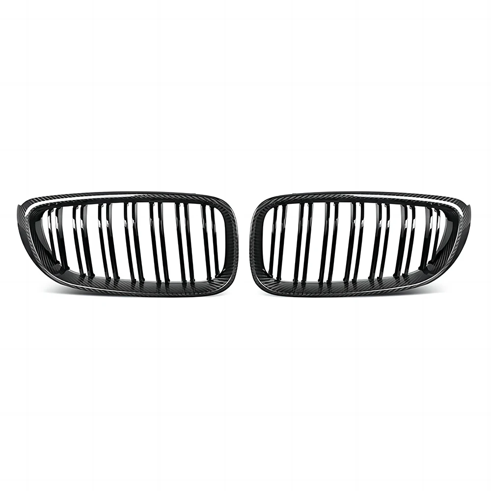 Dry Carbon Fiber Grill Front Bumper Double Slat Kidney M Style Grille For 12-20 BMW 3 Series F34 Gran Turismo GT 330i 335i 340i