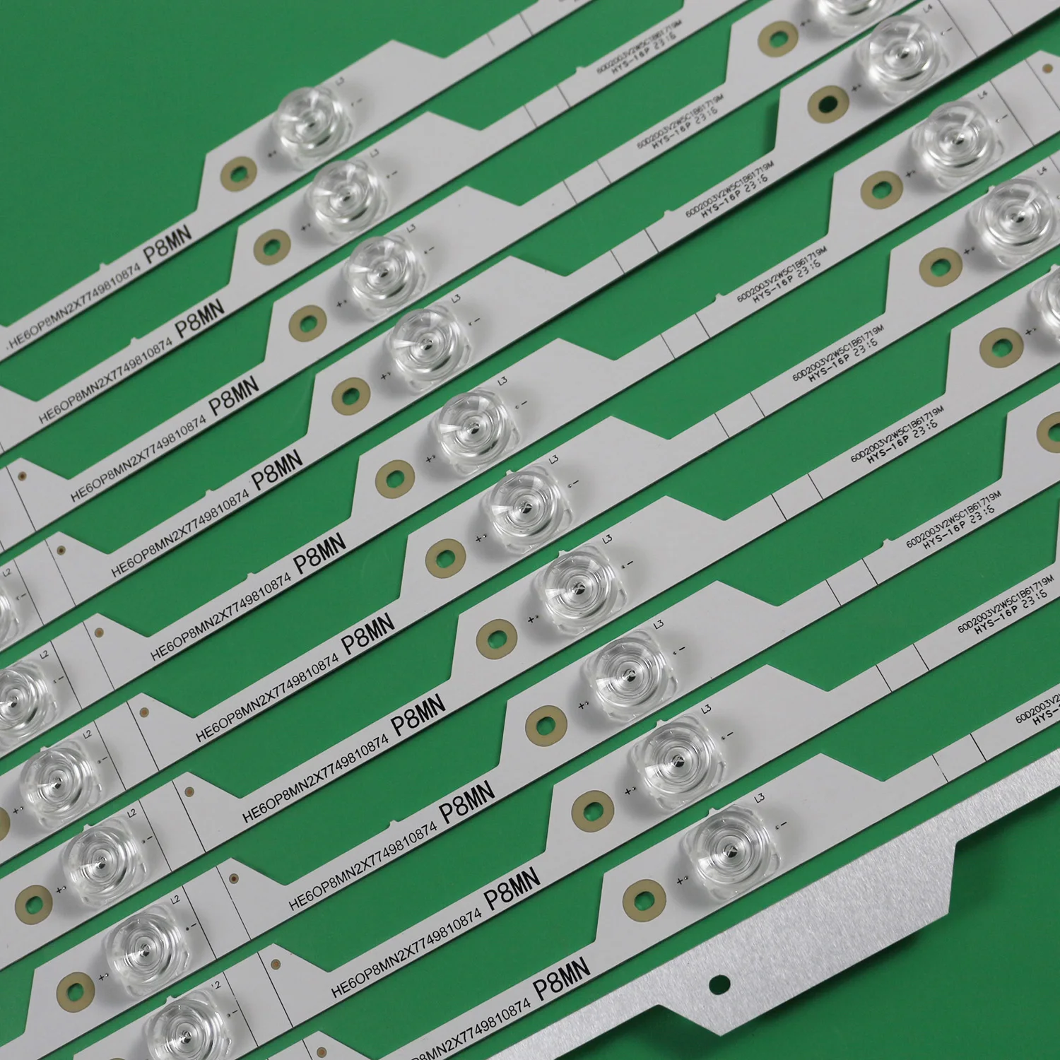 11 buah/Set 5LED lampu latar bar LC-60P6070U 60DU6070 HISENSE H60NEC5600 HD600N3U22-L2B HE60QZMN ledledled60e5u