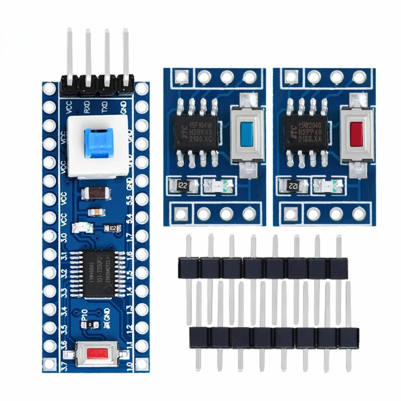 STC15F104W STC15W204S STC15W408AS 51 MCU Minimum System Board -Compatible Core Learning  Development Module for Arduino