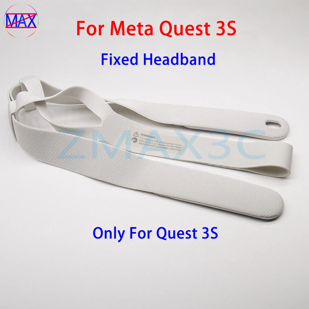 Original Fixed Headband For Meta Quest 3S VR Headset Fixed Strip Replacement For Oculus Quest 3 Head Strap Band Holder Accessory