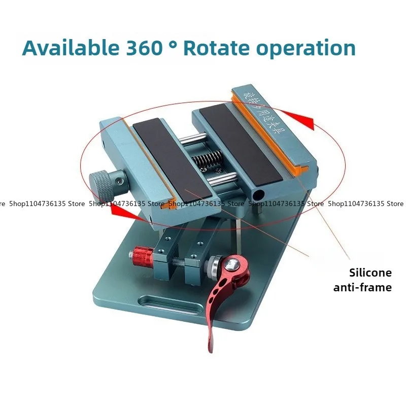 Mobile Phone Repair Quick Fixture, Remove X11, X12, X13PRO Back Cover Glass Multi-functional Rotary Fixed Clamping Device