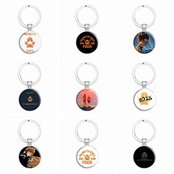 The Foxhole Court Keychain Foxes Palmetto State KeyRing Fight Because You Don Know How To Die Key Chain Bag Decor Fans Gifts