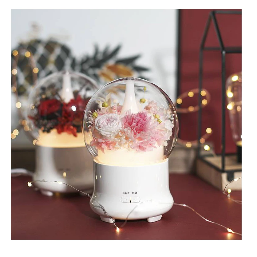 

Flower Humidifier Preserved Flower Humidifier Flower with Aroma Diffuser Humidifier