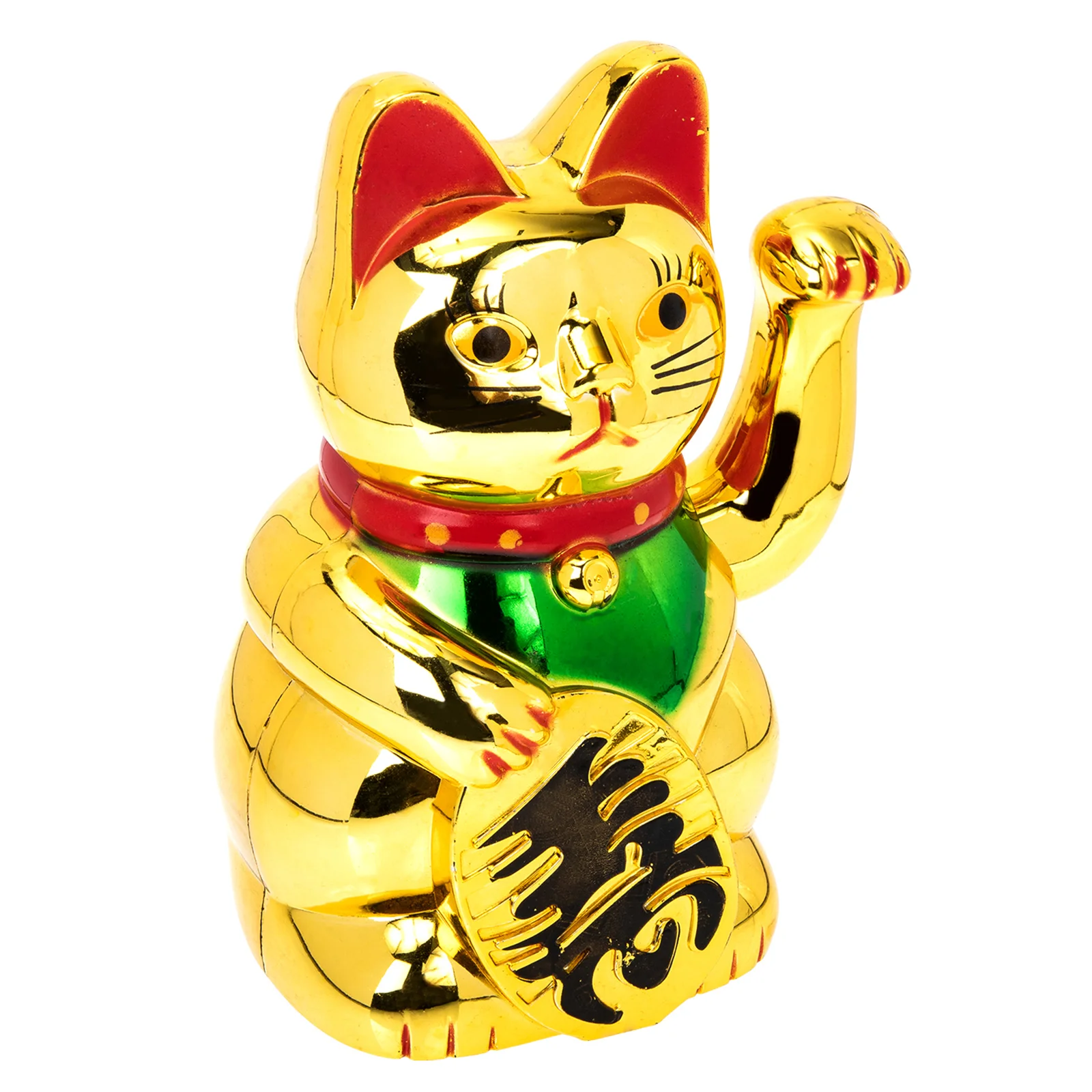 Adorable Luck Cat Decoration Ornament Welcoming Creative Weaving Arm Waving Hand Paw Up Store Decorations