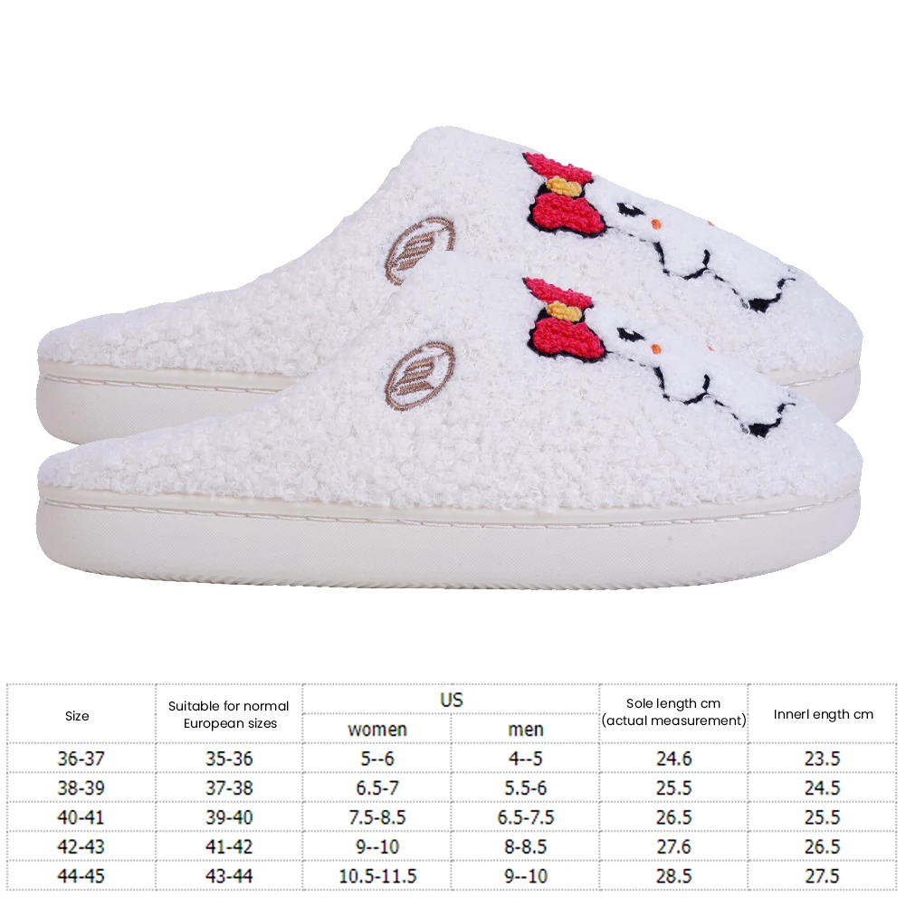 Sandal Rumah Boneka Hantu Lucu, Sandal Rumah Berbulu Lembut, Sandal Bulu Halus Nyaman, Sandal Hantu Halloween untuk Kamar Tidur Dalam Ruangan