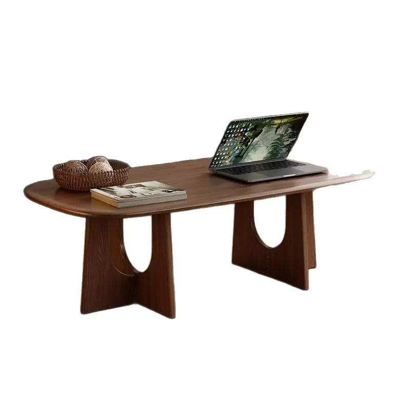 

&Solid Wood Modern High-End Console Table Simple Light Luxury Design for Small Apartment Balcony Living Room Combinable Furnitur