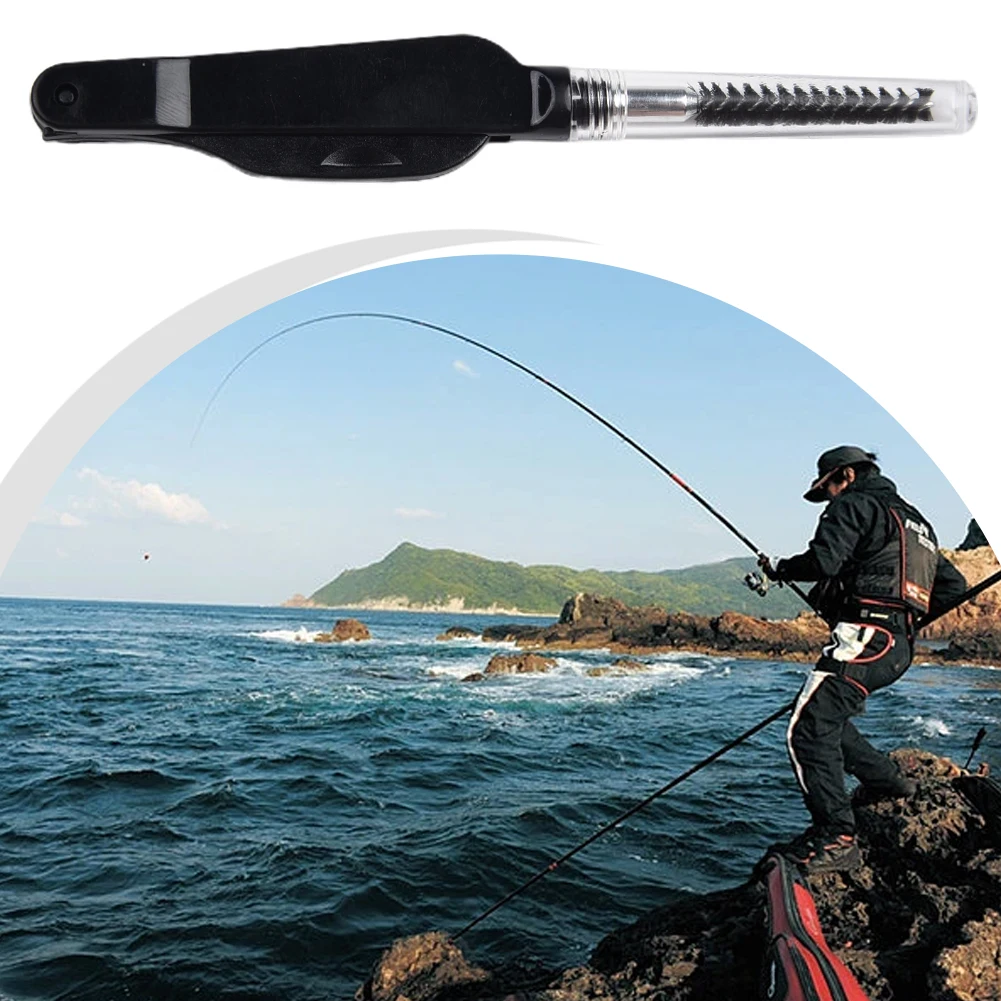 

Sporting Goods Fly Brush Tying Brush 10cm Length Fly Hook Light Weight Two-in-With Dustproof Cover Fly Tying Vises